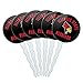 GRAPHICS & MORE Illinois State Redbirds Cupcake Picks Toppers Decoration Set of 6