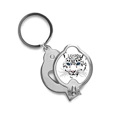 Coupe-ongles original animal sauvage tigre blanc à offrir aux passionnés