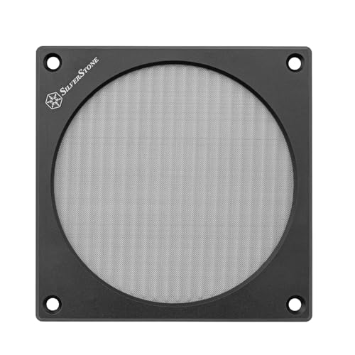 Image of Silverstone Technology - FF127 200C / 394F Rated 120mm Magnetic Fan Grille and Filter Kit - SST-FF127B