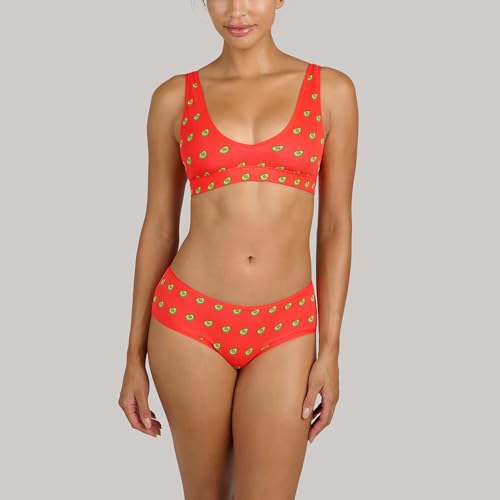 Image of MeUndies -Stretch Organic Cotton V-Neck Bra - Comfortable Bralette for Women - No Underwire - Amazon Exclusive Fabric