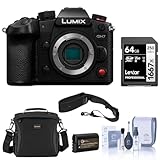 Panasonic Lumix GH7 Mirrorless Camera with Lumix G Leica DG Vario-Elmarit 12-60mm f/2.8-4.0 Lens Essentials Kit Bundle (Without Lens, Included Value) (Included Value) (Included Value)