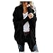 Produktbild iHENGH Damen Herbst Winter Cardigan Top,Women Lange ÄRmel Solid Color Casual Mantel Pullover Coat Strickjacke Tops