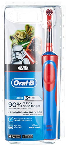 Oral-B Vitality D12 Rechargeable Kids Electric Tooth Brush - Star Wars