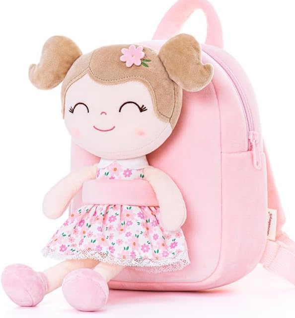 Gloveleya Kids Backpacks Girls Backpack Plush Bags Diaper Bag Printed Sunflower Backpack - Image 3