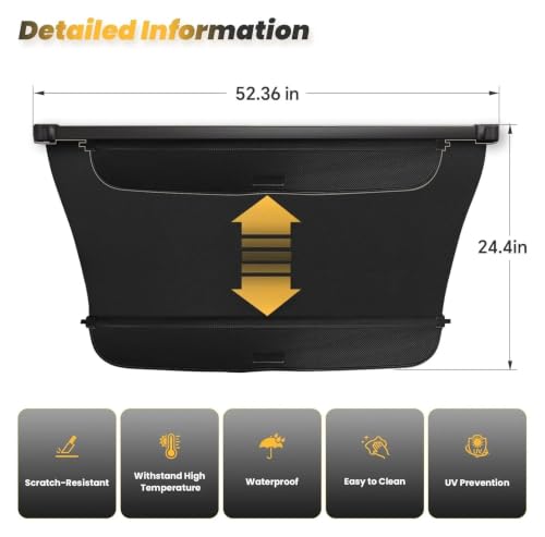 Cloison Coffre Rétractable pour CRV Hybride 2023 2024 2025 2026