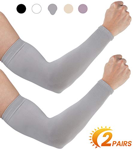 Aegend UV Protection Cooling Arm Sleeves - UPF 50 Sun Sleeves -