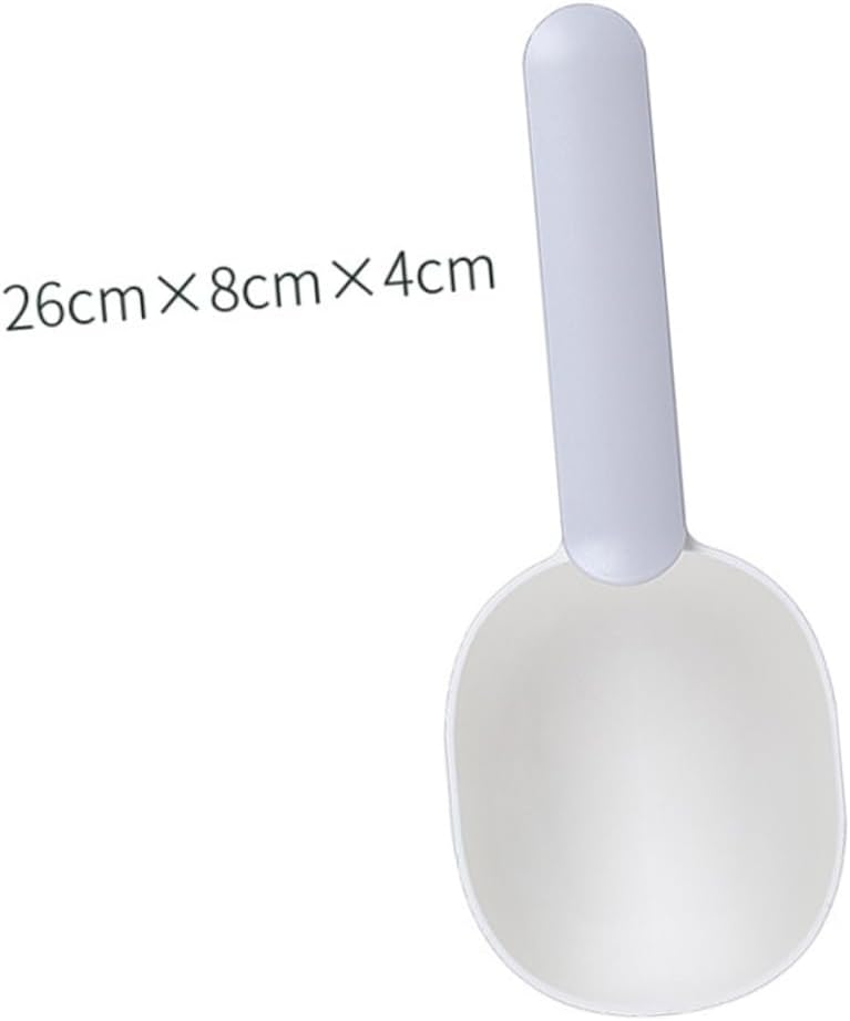 5pcs Pet Food Feeder Shovel Convenient Measuring Scoop for Dogs and Cats Includes Each Gray Green White Blue White Gray Blue Pink Coffee Pink Essential Pet Supplies image 2