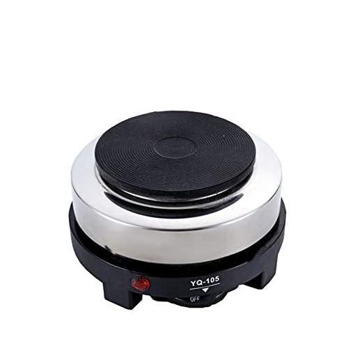 Mini Electric Burner Portable Hot Plate Multifunction 500W Home Coffee Tea Water Heater Electric Cooking Plate (110V, US Plug)