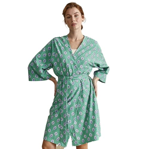 Image of Vera Bradley Women's Cotton Cozy Knit Robe (Extended Size Range)