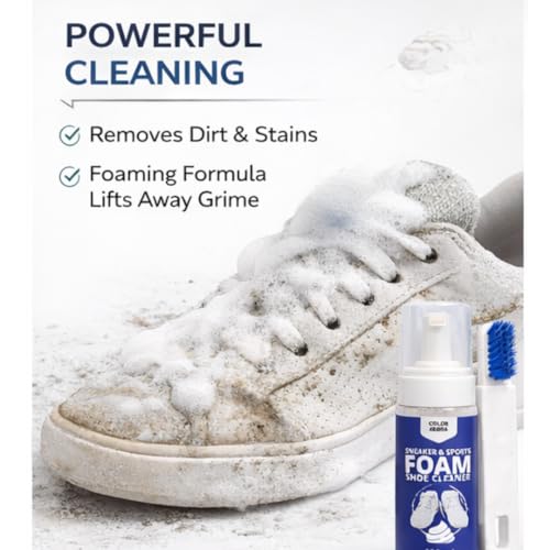 Image of Color Zebra Foam Cleaner for Sneakers & Sports Shoes -2 x 150 ml