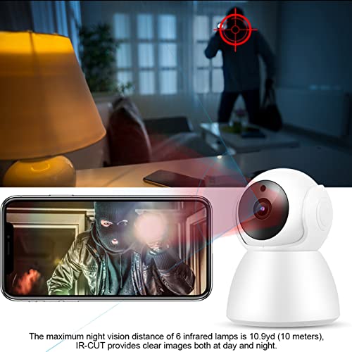 Monitor inteligente de bebê, intercomunicador de voz HD bidirecional com câmera e áudio para idosos