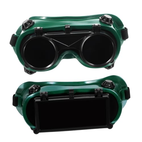 Homoyoyo Lunettes De Soudage Industrielles En Plastique Résistant Lot De 2 Paires Protection Lumière Intense Et Projections Pour Soudeurs
