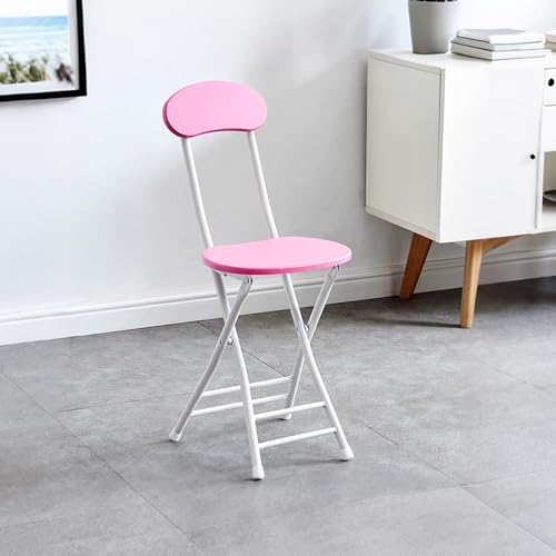 Chaise de bar pliante bois au design durable avec dossier acier robuste - 2