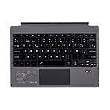 teclado surface pro 3 no funciona Trackpad: integrado con un trackpad sensible que se puede usar cómodamente como mouse para navegar y controlar la tableta con precisión.