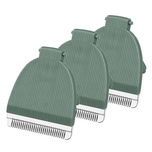 Tondeuse à cheveux et corps sans douleur avec les lames compatibles Meridian Clipper Plus vertes
