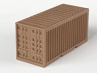 Southwest Replicas HO Scale 220-1000: 20' Cargo Container - Both Doors Closed (Light Brown)