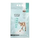 PrimaCat - Hygienischer, geruchsneutraler Katzenstreu, langanhaltender Ton, 5 L (4 kg)