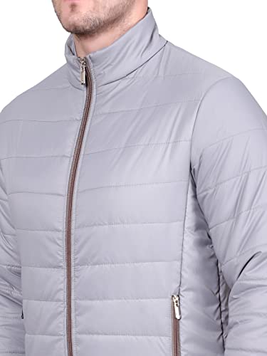 Image of KOTTY Men's Nylon Regular Solid Stylish Designed for Comfort and Warmth Puffer Jacket