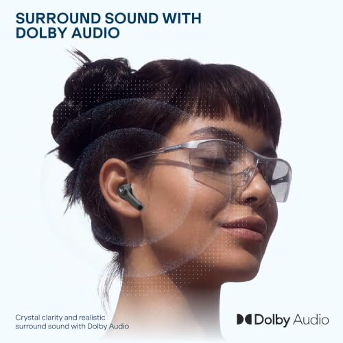 Image of boAt Airdopes Prime 800D, Surround Sound by Dolby Audio, Up to 45H Battery, Quad Mic AI-ENx, 11mm Drivers, ASAP Charge, In-Ear Detect,App Support Wireless Bluetooth TWS Earbuds with mic(Black Raven)