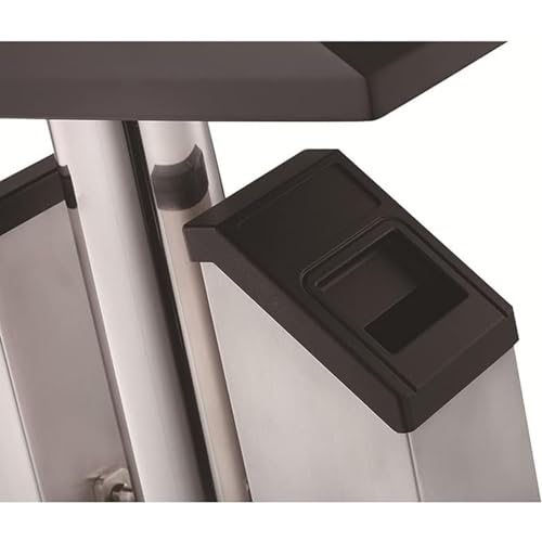 Cendriers créatifs pour hommes au design vertical en acier inoxydable