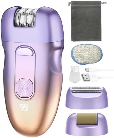 Épilateur Électrique Femme, Épilateur Sans Fil avec Étanchéité IP...