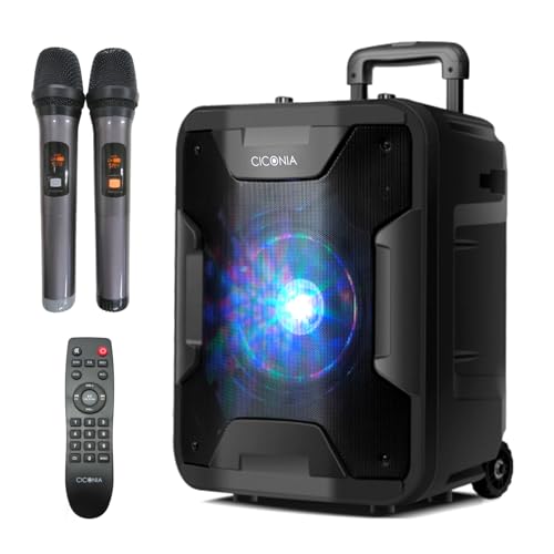Amazon | CICONIA ポータブルスピーカー TY-1900 ワイヤレスマイク2本