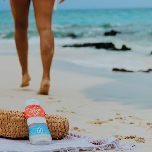 Aruba Sun Spf 50 Sunscreen Lotion | Aruba Reef Act Compliant No 67 Octinoxate & Oxybenzone Free thumb #1