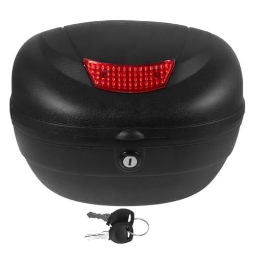 Caja trasera para motocicleta antirrobo y amplia que soluciona la falta de almacenamiento