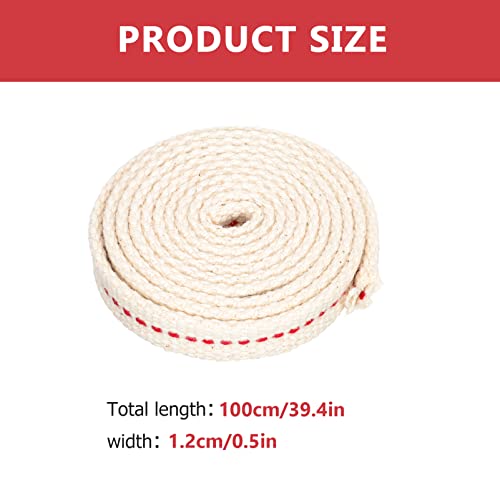 Mecha de algodón para lámparas de aceite 1 m miniatura 2