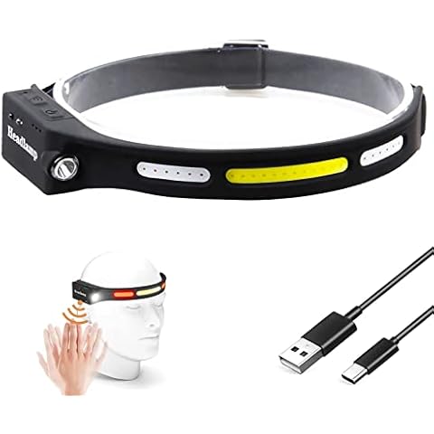 XLENTGEN 1000 Lumens Rechargeable Head Torch Cover