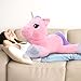Lanmore Big Unicorn Stuffed Animal Toys Soft Unicorn Plush Pillow for Girls Pink 43