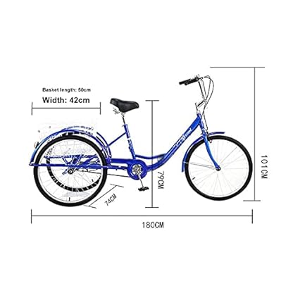 ZJZ 16" City Freizeit Fahrrad Single Speed ​​Erwachsene Fahrradkorb Fahrrad für die Freizeit Shopping Übung Herren Damenfahrrad – Bild 8