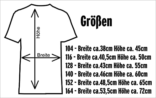 Shirtinstyle Kinder-Shirt Basic Uni Fruit of The Loom, Farbe Weiss, Größe 140