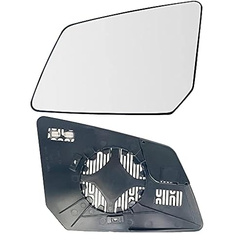 Acadia Driver Side Heated Mirror Glass Compatible with GMC Acadia Limited Saturn Outlook Chevy Traverse Power Driver Side Mirror Glass with Rear Holder Cover