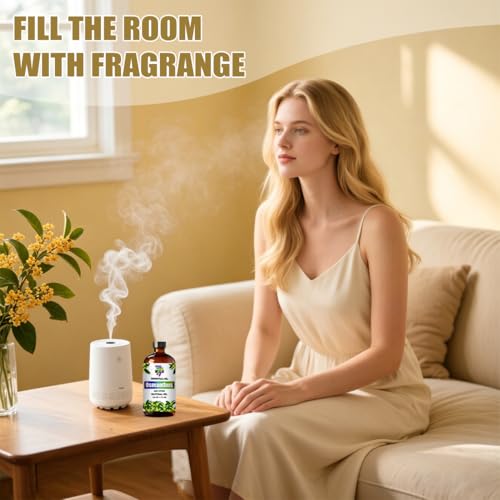 Image of Osmanthus Essential Oil for Diffuser Massage, Osmanthus Oil 4 oz