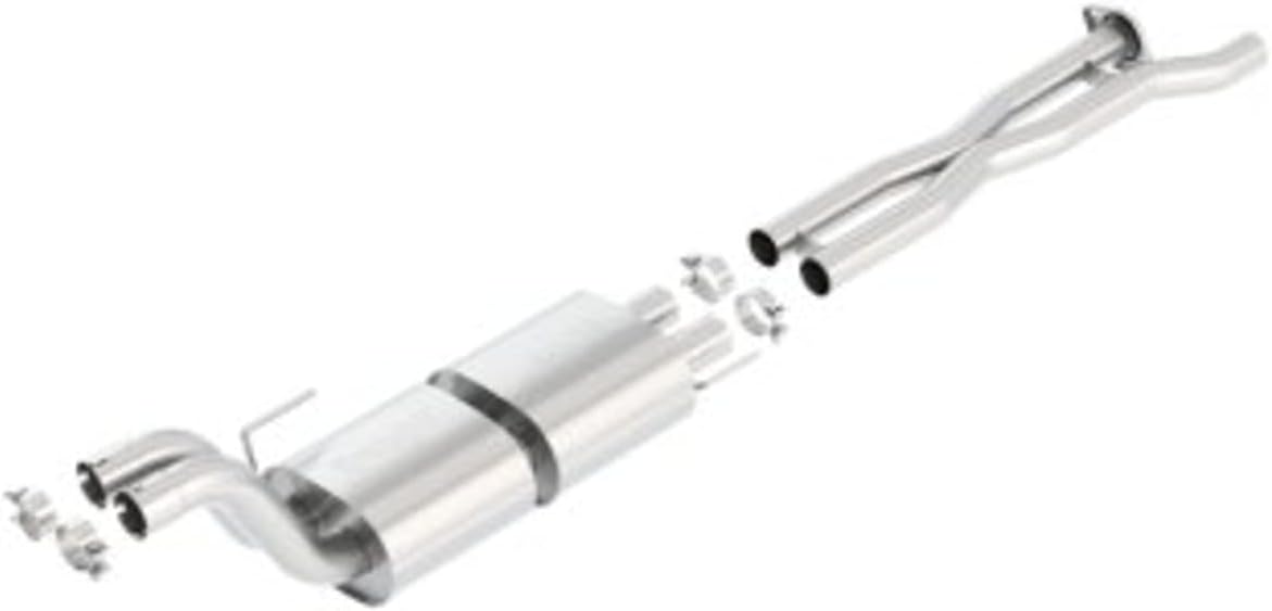 BORLA 60637 Raptor 2017 3.5L At Rwd 4Dr Cc Sb Ec Stb 3 In S-Type Mid-Section Assembly