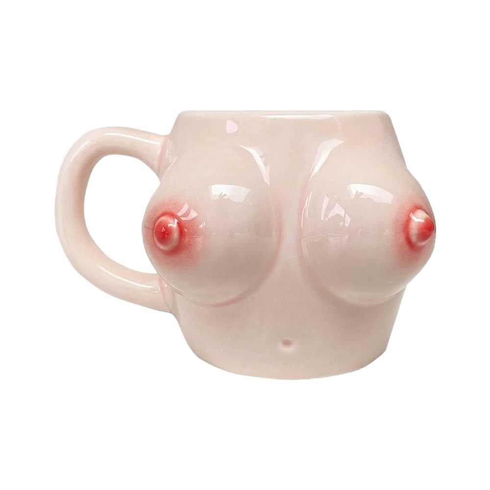 Funny Boob Mug-Novelty Coffee Mugs Funny Mug Body Ceramic Coffee Cup Titty Cup Big Boobs Gifts -Funny Gifts