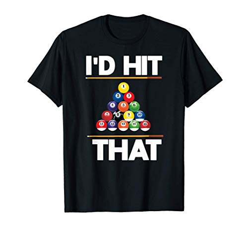 Pool Funny Billards Gift Apparel T-Shirt