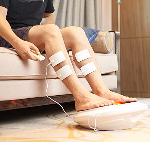 Osito Circulation System & Nerve Muscle Stimulator - Improves Foot Circulation And Neuropathy, Relieves Feet Legs Pains, Relaxes And Massages Body With Tens Unit & Ems, Clinical-Proven Effective #TOP4