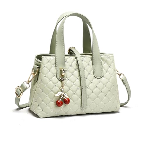 Sac à main femme NICOLE & DORIS petit sac bandoulière vert élégant en cuir PU