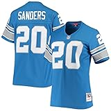 Mitchell & Ness Women's Barry Sanders Blue Detroit Lions 1996 Legacy Replica Jersey