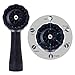 GREEN MOUNT Water Hose Nozzle Spray Nozzle, Metal Garden Hose Nozzle with Adjustable Spray Patterns, Perfect for Watering Plants, Washing Cars and Showering Dogs & Pets
