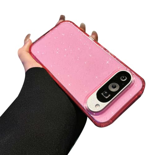 CYBERGARAGE�EFor Pixel11 Pro XL �P�[�X �N���A �ϏՌ� �J�o�[ ���� �n�[�h�P�[�X �O���b�^�[ �C���X�^�f�� ���� �L���L�� �V���v�� ������(�N���A�s���N)