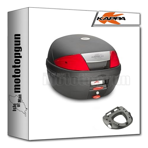 kappa k26n + kz364 + km5m maleta k26n + adaptador compatible con yamaha xj6 600 2013 2014 2015 mototopgun