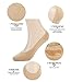 No-Show Socks for Women,Thin Low Cut Socks Loafer Liner Anti Slip Heel Beige,6 Pack_beige Socks,One Size
