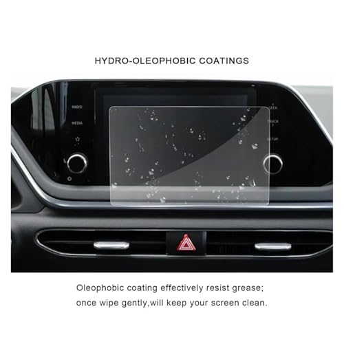 Protector de pantalla premium para navegación Hyundai Sonata DN8 2020 de 8 pulgadas 3