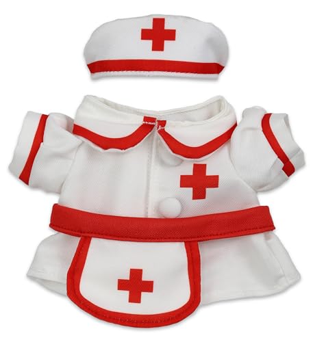 Tenue d'infirmière pour peluche DolliBu taille L pour remplacer les vêtements perdus