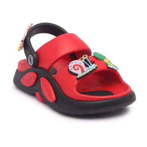 Image of Kids Cartoon Character Sports Sandals Lightweight Soft Sole Slip-On Sandals with Adjustable Back Strap for Boys & Girls
