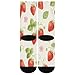 LMXFCSR StrawberryBreathable Ankle Socks for Women And Men - Comfortable Stretchable Casual Socks, Fashion Color-Block Design, Lightweight for Home, Office, Daily Wear & Gift Giving