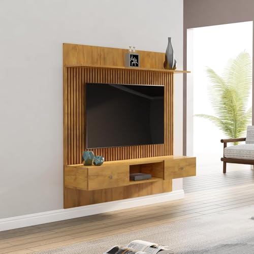 Image of Bniture TV Unit for Living Room, Bedroom Unit Cabinet Base Mount with Storage Ideal for TV Upto 28 to 65 inch (Giant Wood)